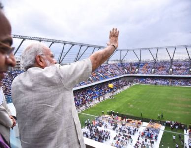 Hon'ble PM Modi Inaugurates Arena Project By TransStadia In Ahmedabad, Gujarat (67)